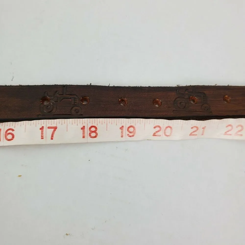 Jordan Tooled Leather Western Belt 18